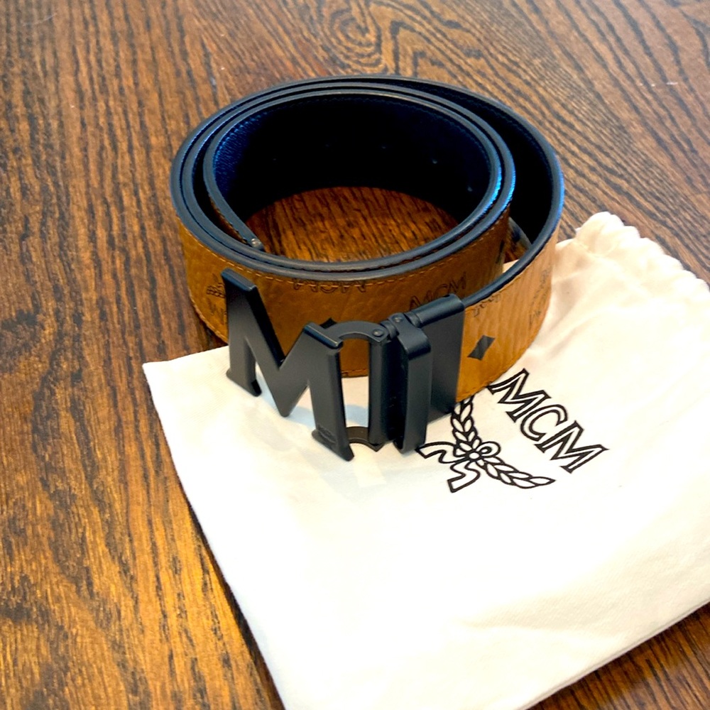 100% Authentic Men’s MCM belt
